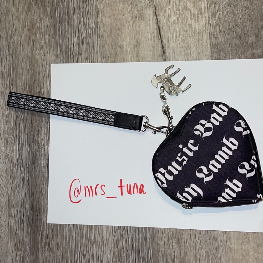 RARE L.A.M.B. LeSportsac Heart Wristlet